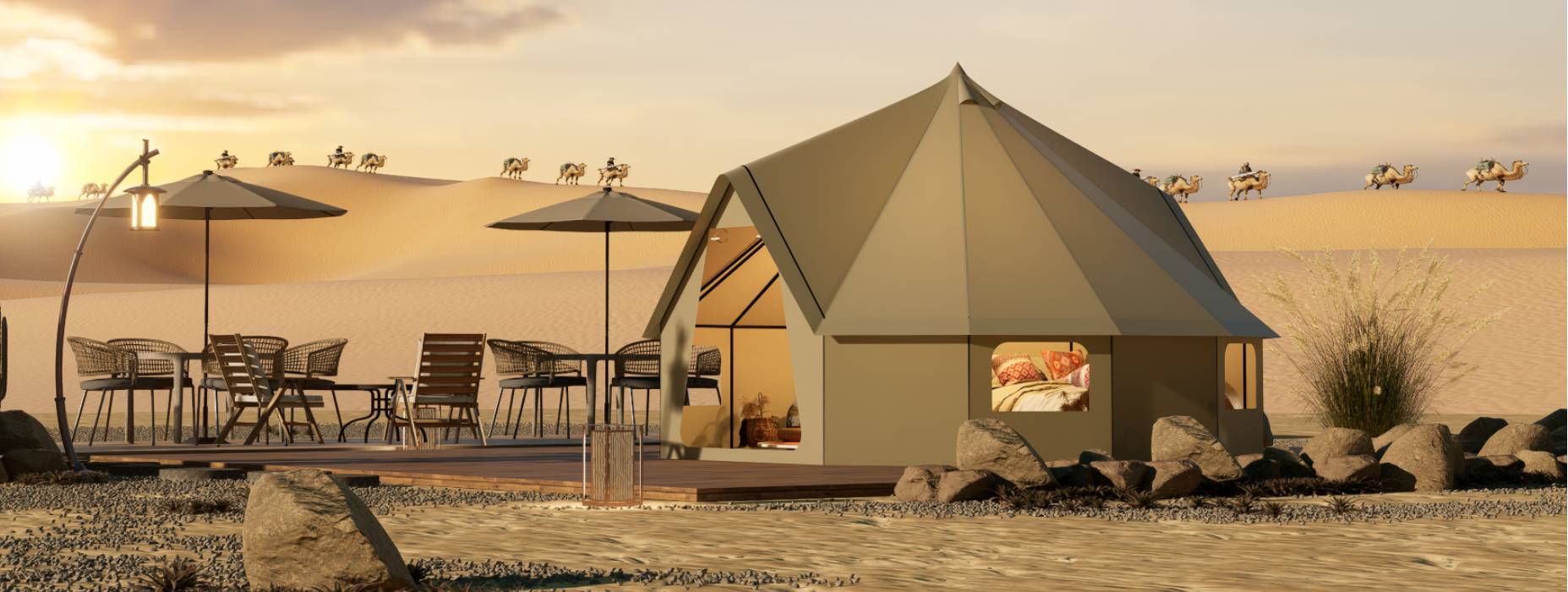 岚山区露营酒店帐篷产品